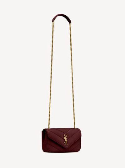 SAINT LAURENT LOULOU MINI IN LAMBSKIN