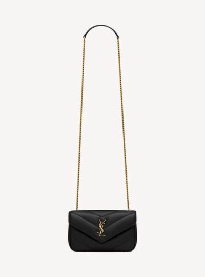 SAINT LAURENT LOULOU MINI IN LAMBSKIN