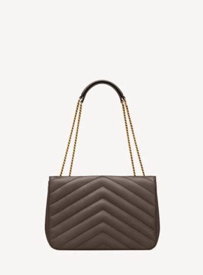 SAINT lAURENT LOULOU LARGE IN MATELASSÉ LAMBSKIN