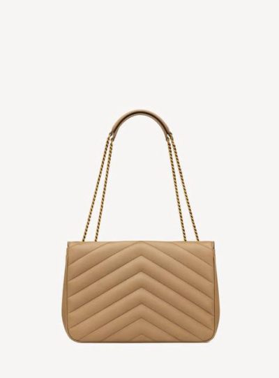 SAINT lAURENT LOULOU LARGE IN MATELASSÉ LAMBSKIN