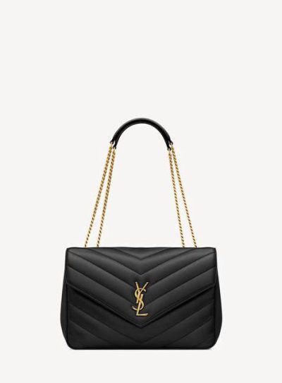 SAINT lAURENT LOULOU LARGE IN MATELASSÉ LAMBSKIN