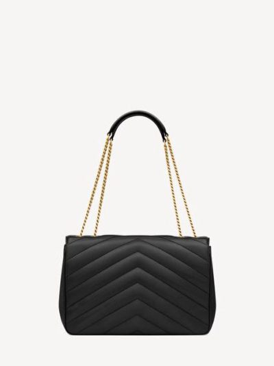 SAINT lAURENT LOULOU LARGE IN MATELASSÉ LAMBSKIN