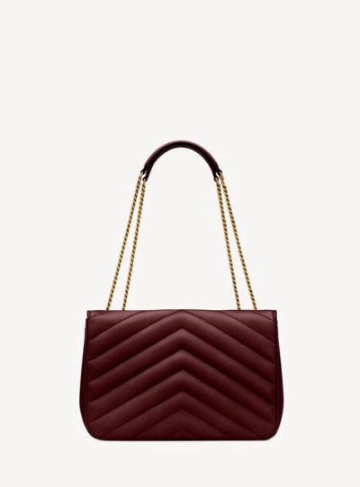 SAINT lAURENT LOULOU LARGE IN MATELASSÉ LAMBSKIN