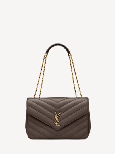 SAINT lAURENT LOULOU LARGE IN MATELASSÉ LAMBSKIN