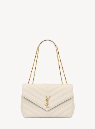 SAINT lAURENT LOULOU LARGE IN MATELASSÉ LAMBSKIN