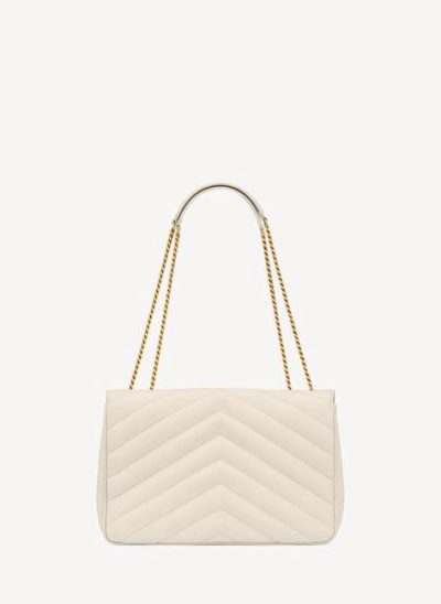 SAINT lAURENT LOULOU LARGE IN MATELASSÉ LAMBSKIN