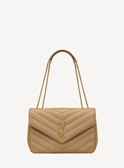 SAINT lAURENT LOULOU LARGE IN MATELASSÉ LAMBSKIN