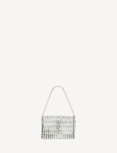 SAINT LAURENT MICRO EVENING BAG IN CRYSTALS MIRROR