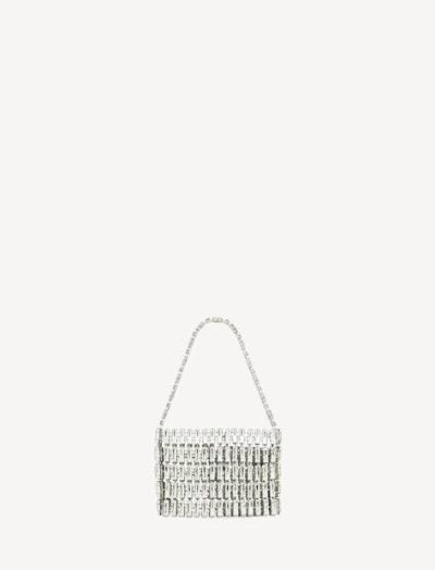 SAINT LAURENT MICRO EVENING BAG IN CRYSTALS MIRROR