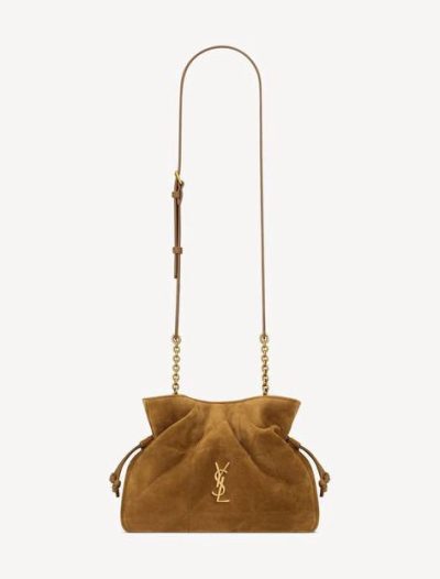 SAINT LAURENT JAMIE SHOULDER POUCH IN SUEDE