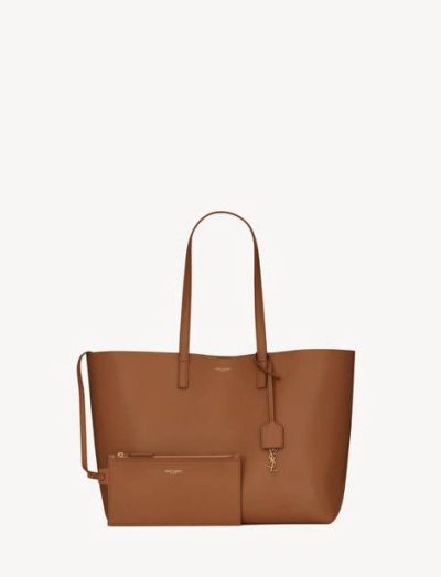 SHOPPING SAINT LAURENT IN LEATHER