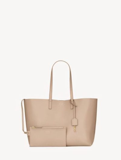 SHOPPING SAINT LAURENT IN LEATHER