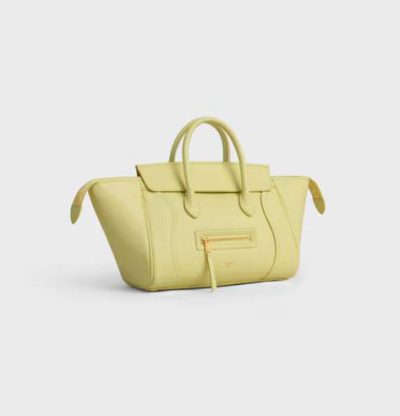 CELINE SMALL NEW LUGGAGE IN SUPPLE SHINY LAMBSKIN