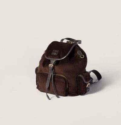 Miu Miu Corduroy backpack