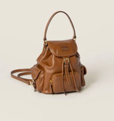 Miu Miu Leather backpack