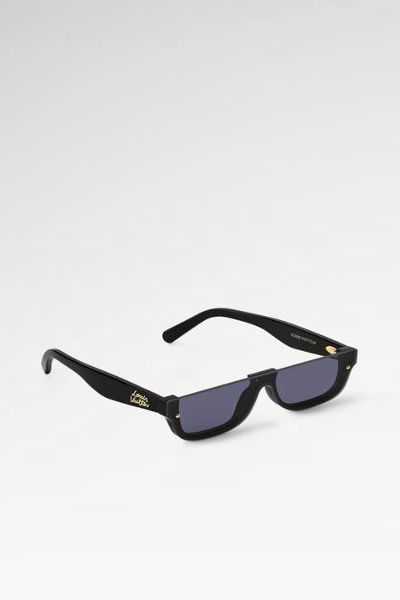 LOUIS VUITTION Script Rectangle Sunglasses