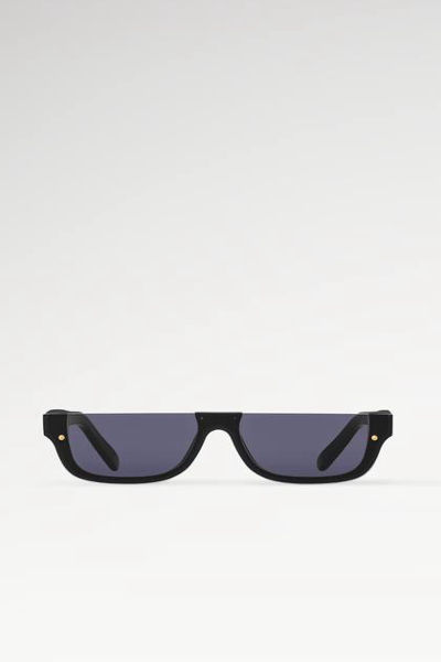 LOUIS VUITTION Script Rectangle Sunglasses