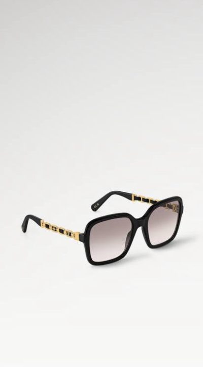 My LV Chain Braided Maxi Square Sunglasses